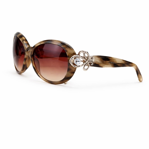 BRIGHTON McKinney Tortoise Shell Sunglasses w/Swarovski Crystals main image 7